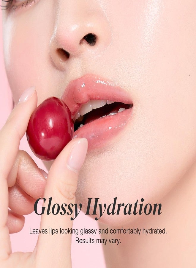 INGA Water Glow Melting Balm - Hydrating Tinted Lip Balm with Soft, Melt-On Texture, Natural Sheer, Glass-Like Finish with Non-Sticky, Lightweight Comfort (RED BERRY JUICE) - Image 5